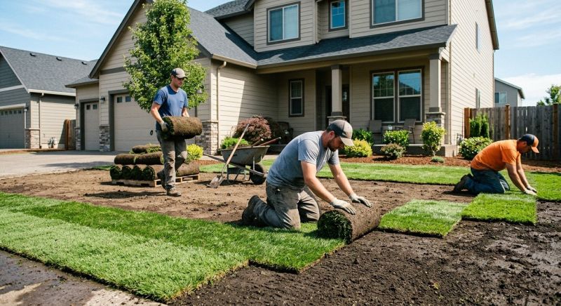 Bahia Sod Installation in Ventura County, CA