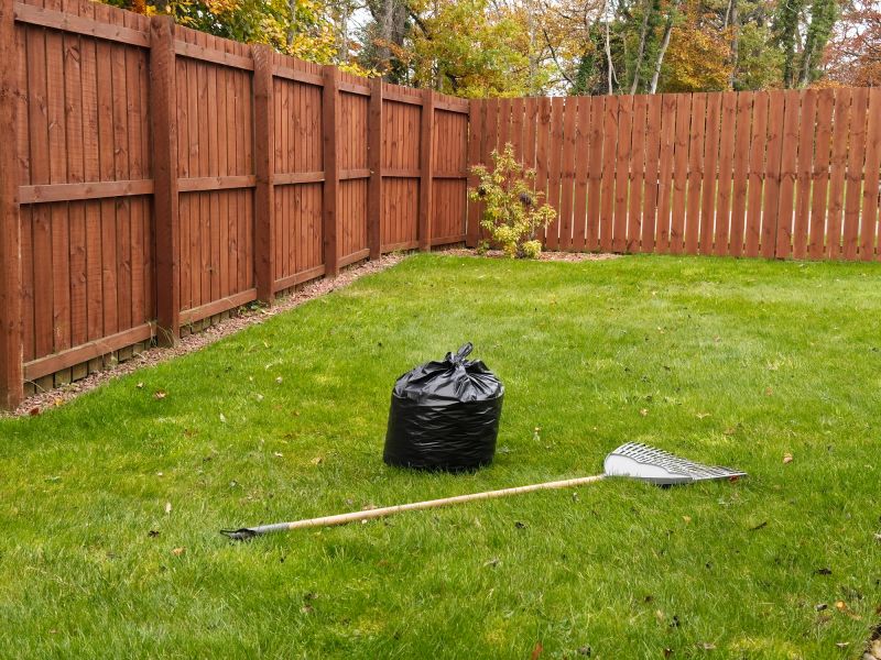 Front Yard Power Raking