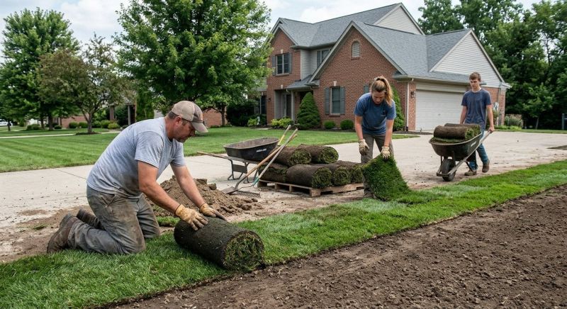 Sod Laying Service in Rockwall, TX